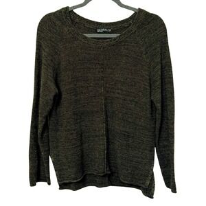 Cotton On Olive Green Textured Knit Sweater‎ Long Sleeve Casual Women's Medium